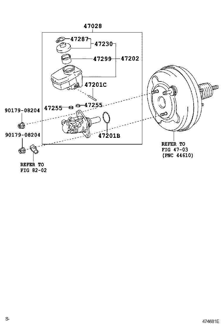  IS250 300 |  BRAKE MASTER CYLINDER