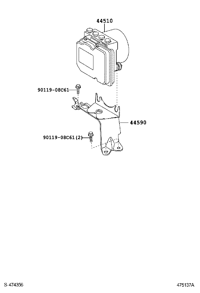  CAMRY HYBRID ASIA |  BRAKE TUBE CLAMP