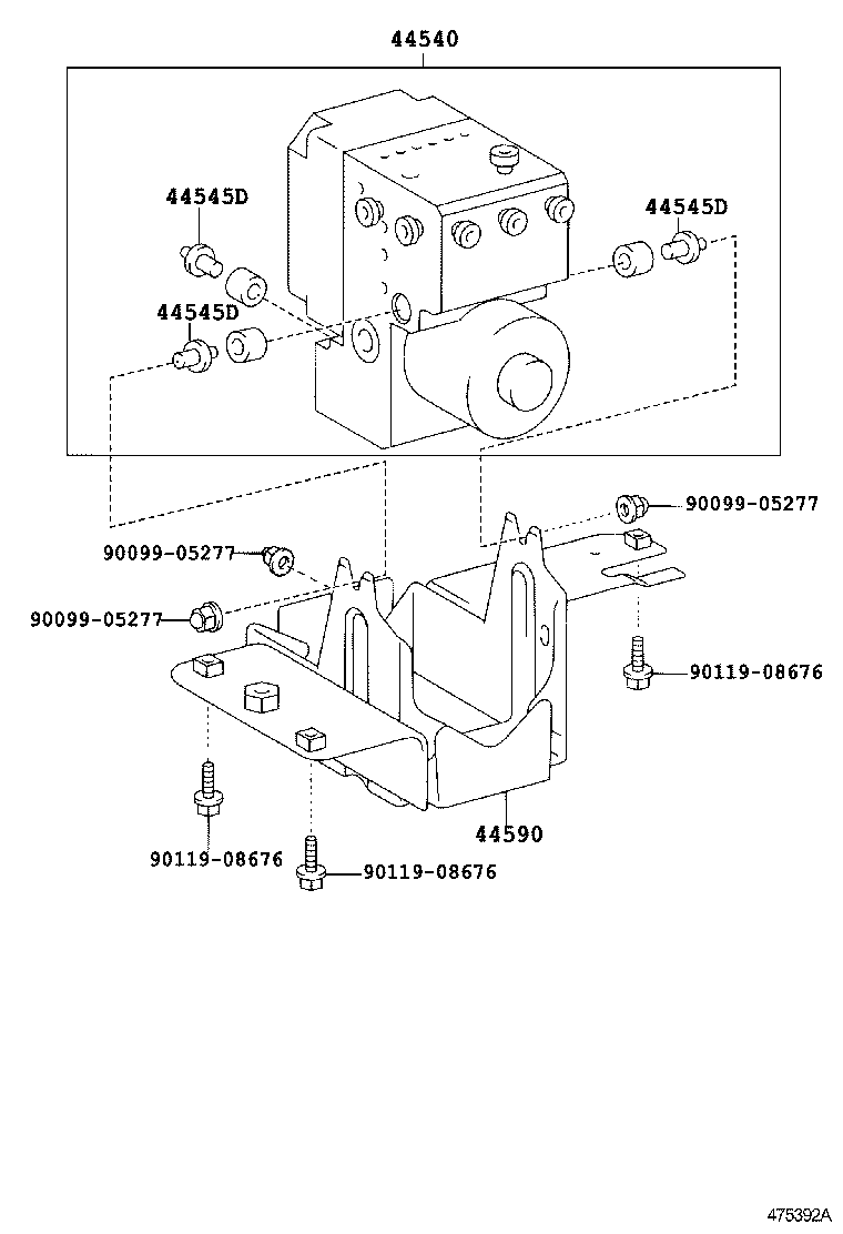  DYNA |  BRAKE TUBE CLAMP