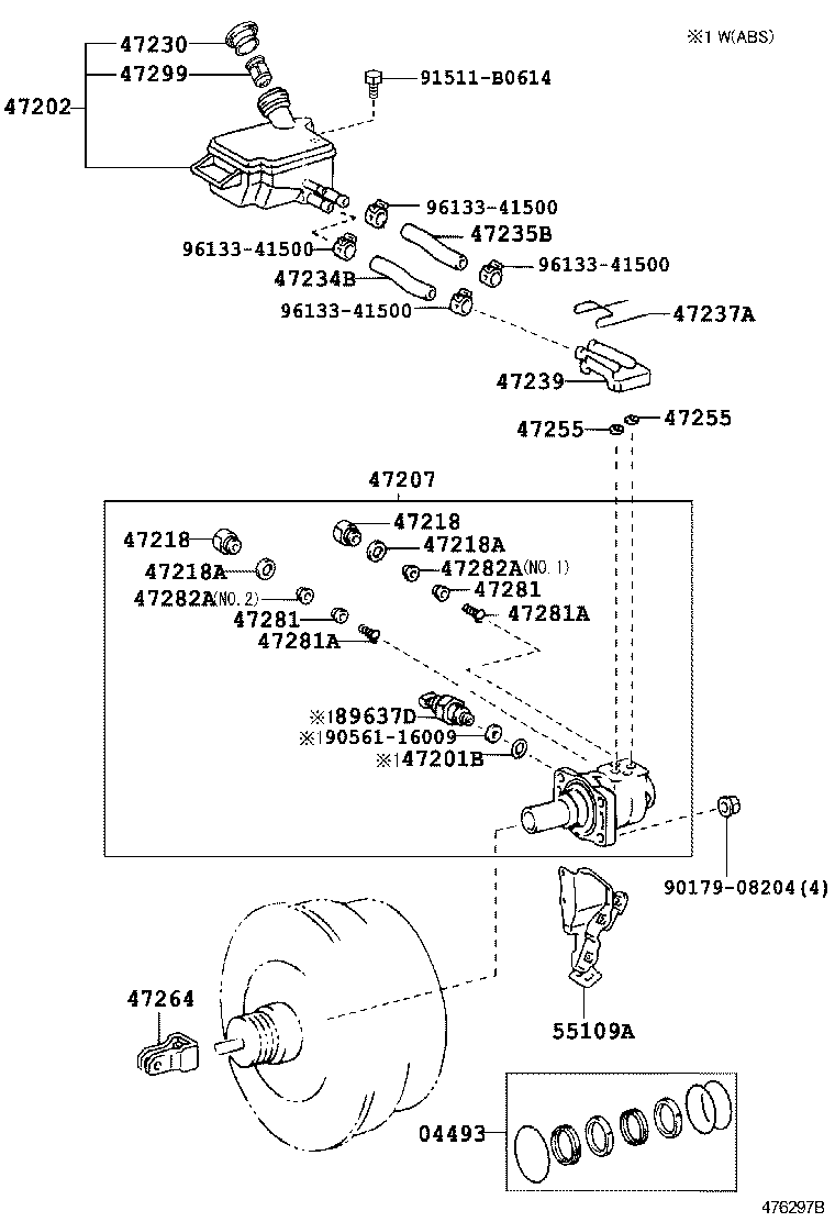  DYNA |  BRAKE MASTER CYLINDER