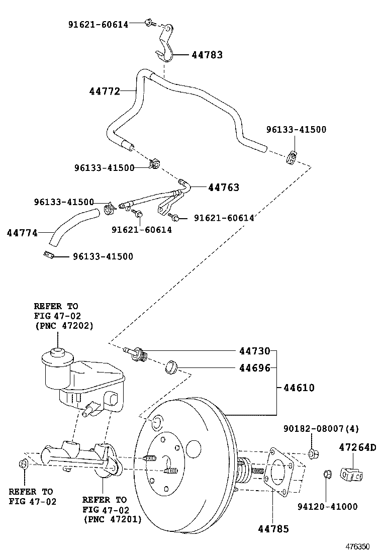  VIOS CHINA |  BRAKE BOOSTER VACUUM TUBE