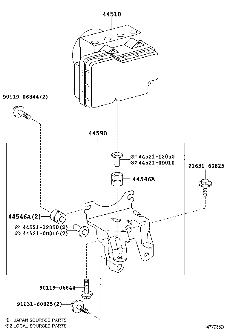  VIOS |  BRAKE TUBE CLAMP