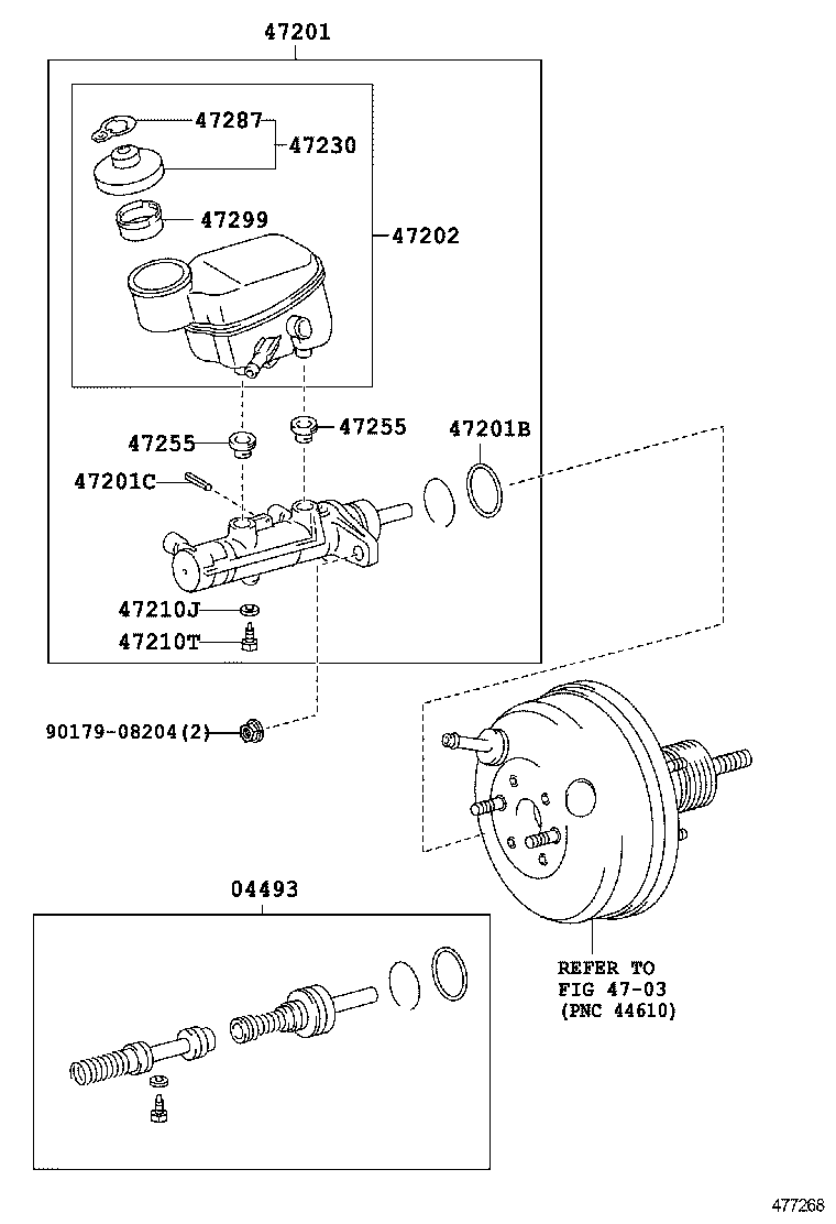  VIOS CHINA |  BRAKE MASTER CYLINDER