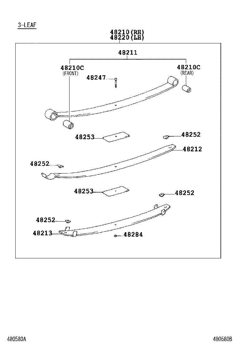  COASTER |  REAR SPRING SHOCK ABSORBER