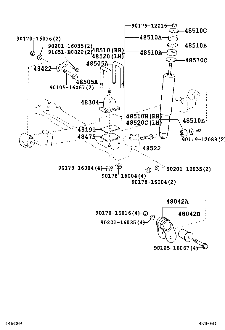  DYNA |  FRONT SPRING SHOCK ABSORBER