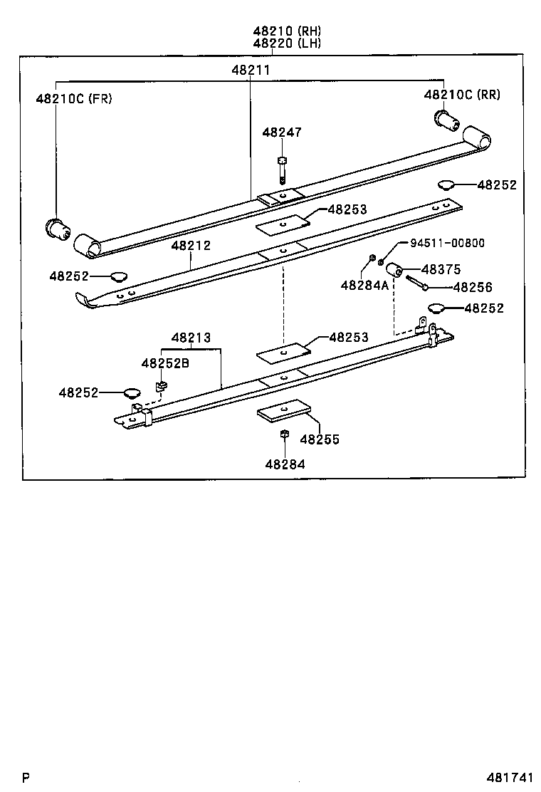  COASTER CHINA |  REAR SPRING SHOCK ABSORBER
