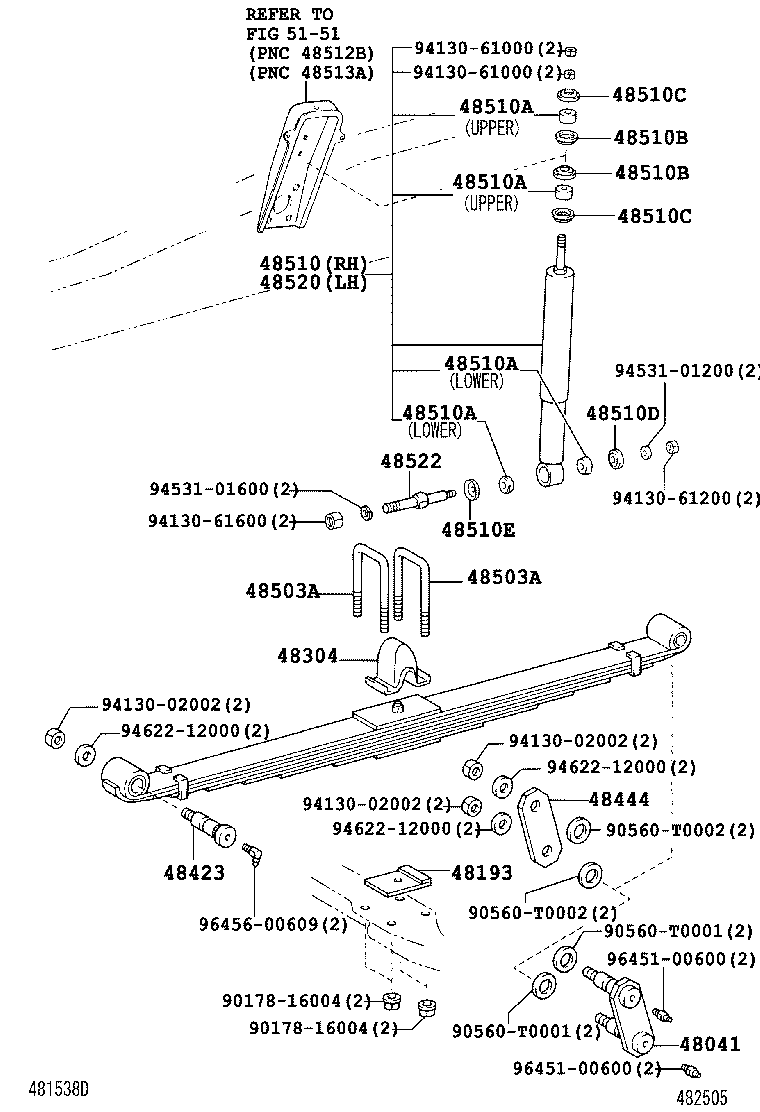  DYNA |  FRONT SPRING SHOCK ABSORBER