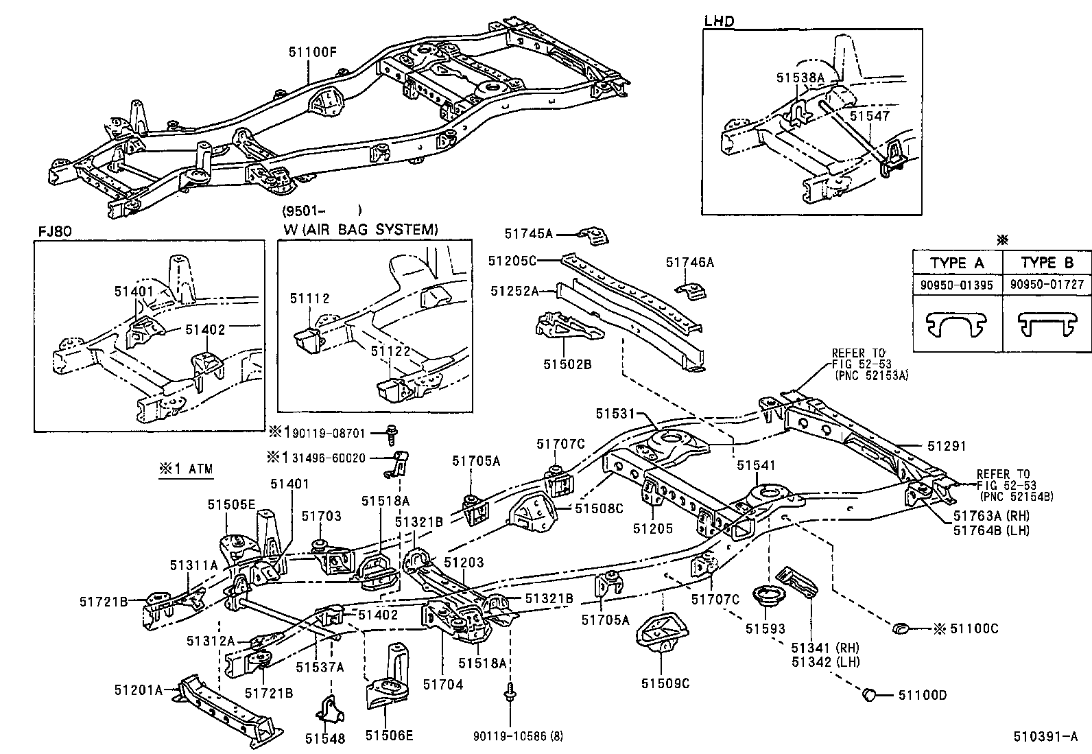  LAND CRUISER 80 |  FRAME