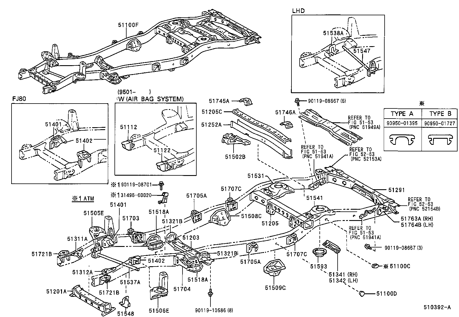  LAND CRUISER 80 |  FRAME