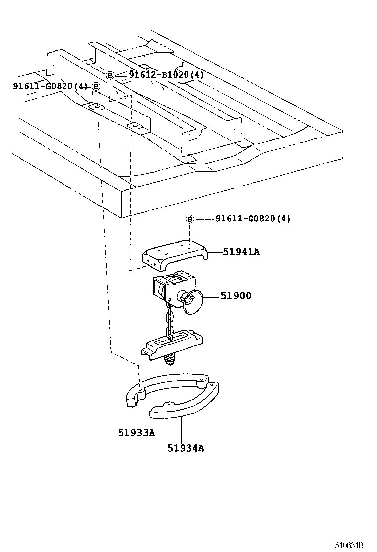  COASTER CHINA |  SPARE WHEEL CARRIER