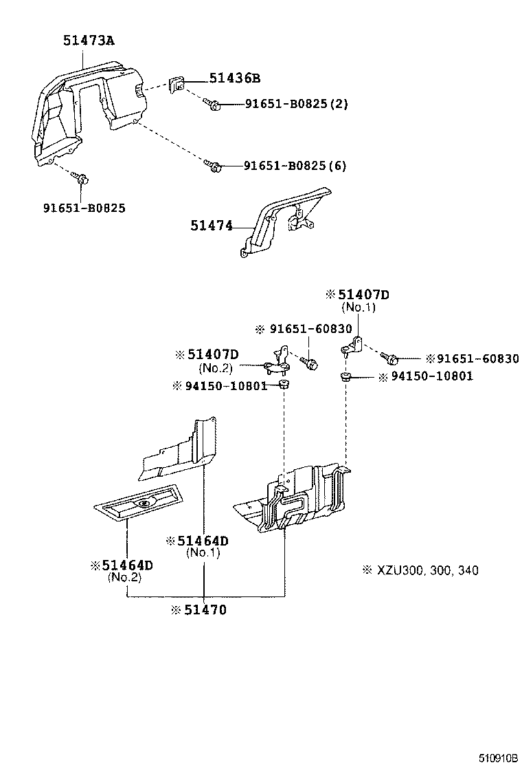  DYNA |  SUSPENSION CROSSMEMBER UNDER COVER