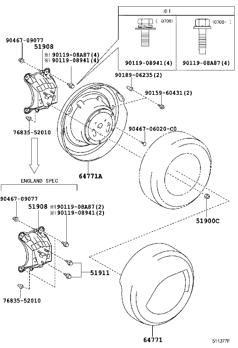  RAV4 |  SPARE WHEEL CARRIER