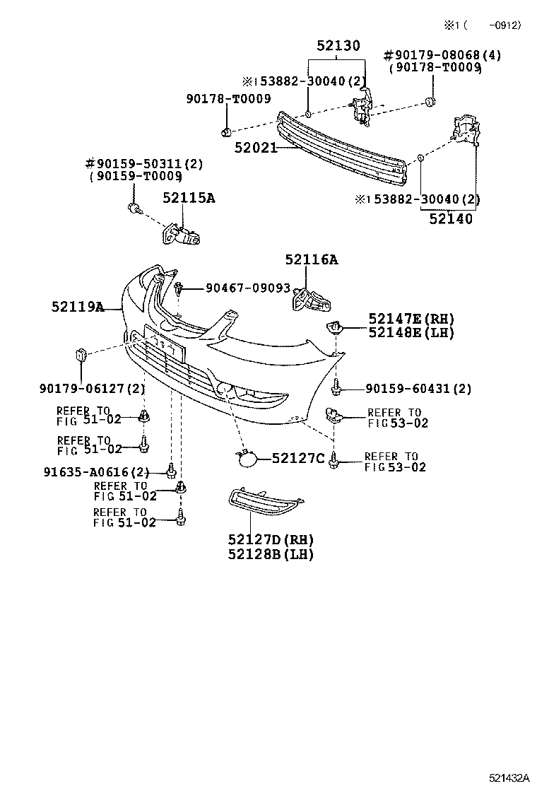  VIOS SOLUNA VIOS |  FRONT BUMPER BUMPER STAY