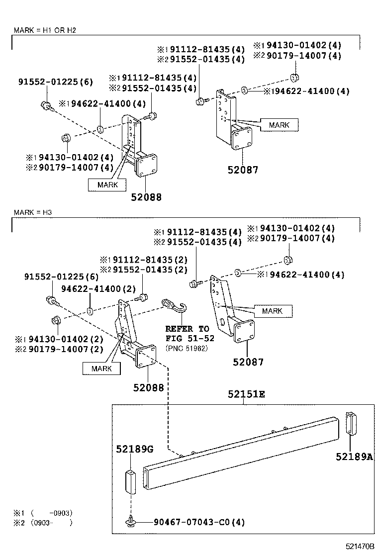  DYNA |  REAR BUMPER BUMPER STAY