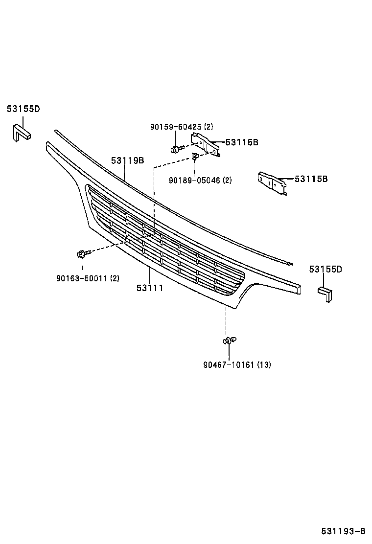  DYNA |  RADIATOR GRILLE