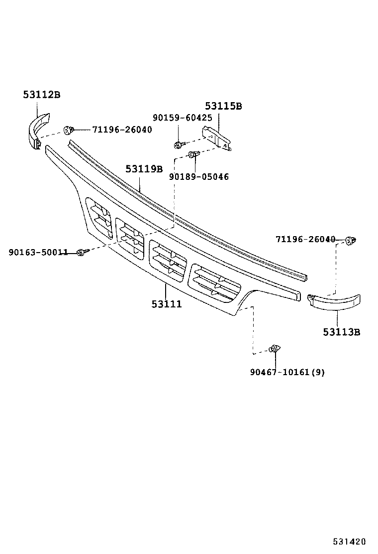  DYNA |  RADIATOR GRILLE