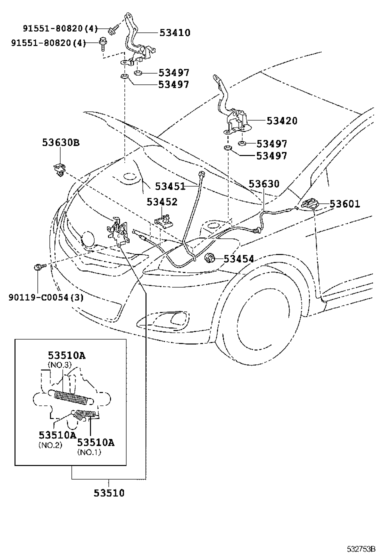  VIOS CHINA |  HOOD LOCK HINGE