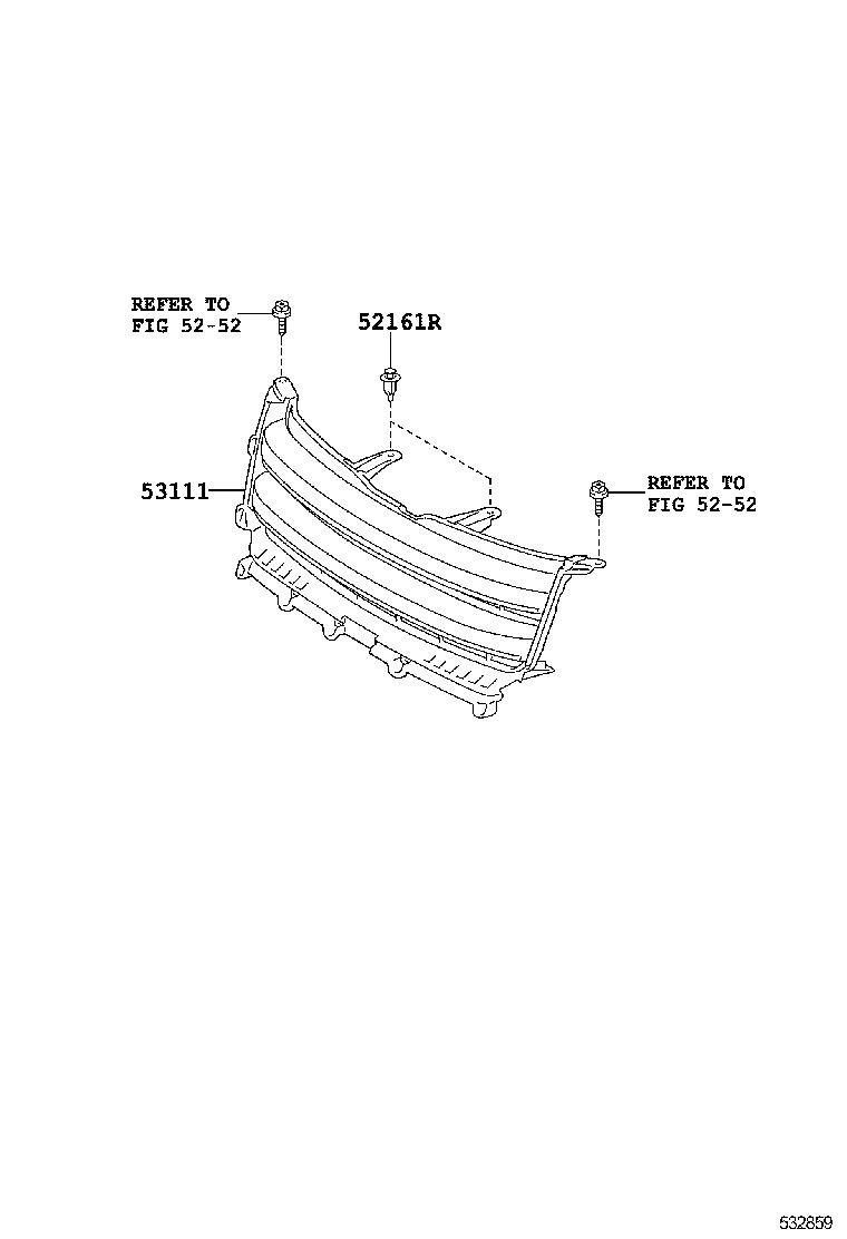  NOAH |  RADIATOR GRILLE