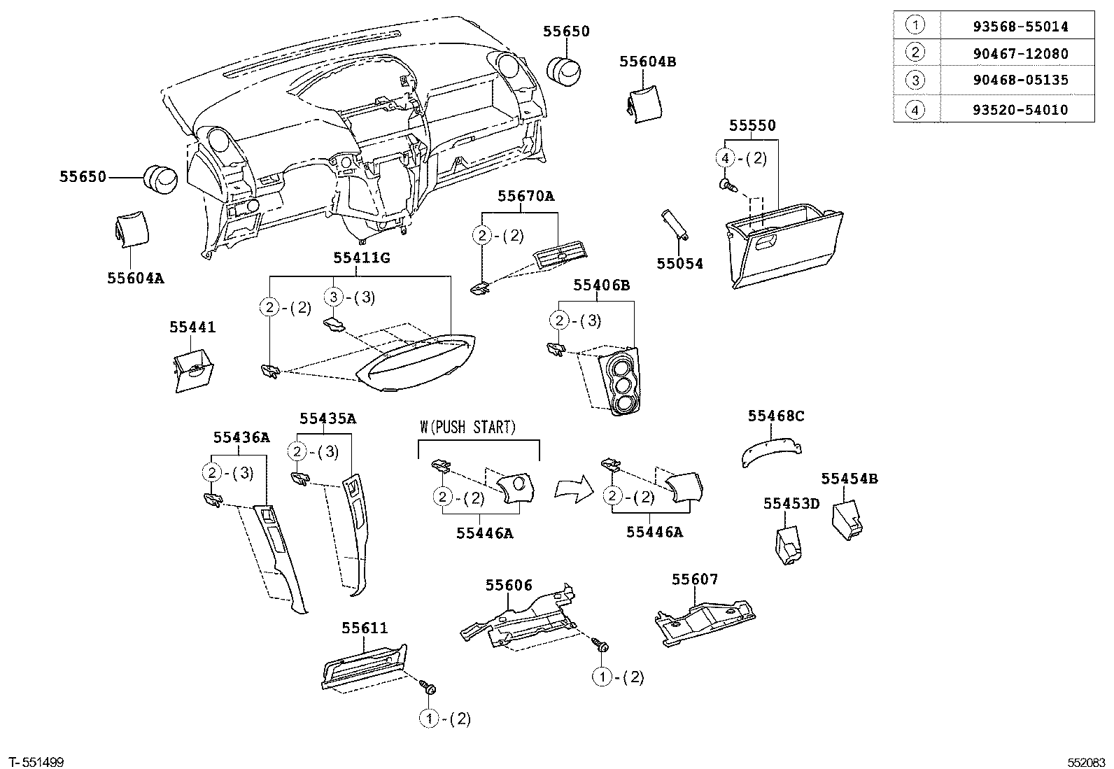  YARIS CHINA |  INSTRUMENT PANEL GLOVE COMPARTMENT