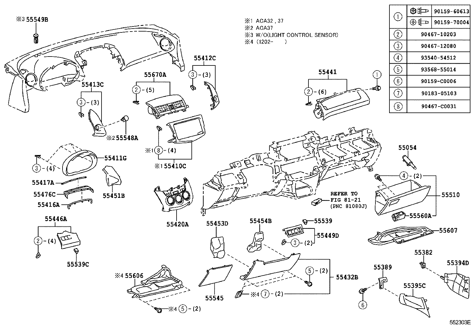  RAV4 CHINA |  INSTRUMENT PANEL GLOVE COMPARTMENT