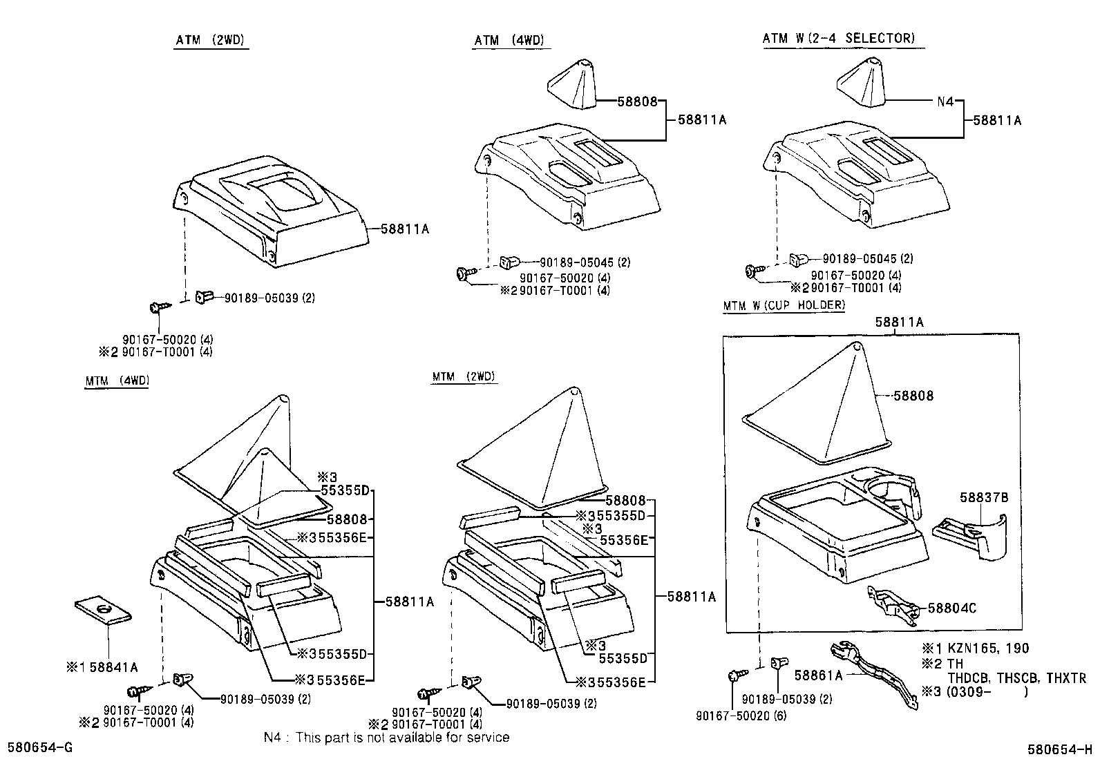  HILUX |  CONSOLE BOX BRACKET