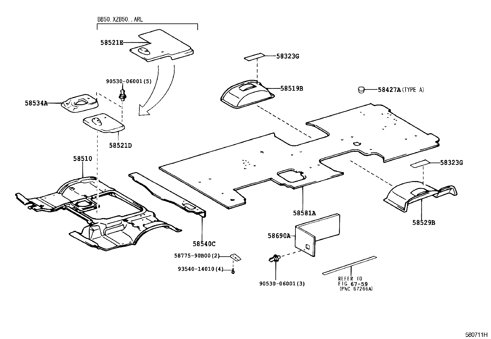  COASTER |  FLOOR MAT SILENCER PAD