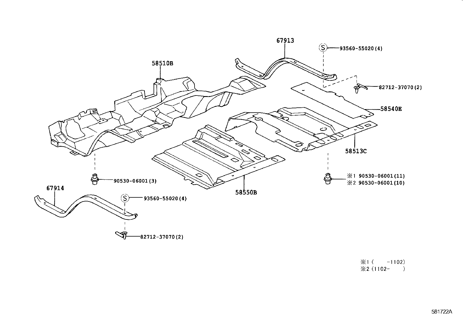  DYNA |  FLOOR MAT SILENCER PAD