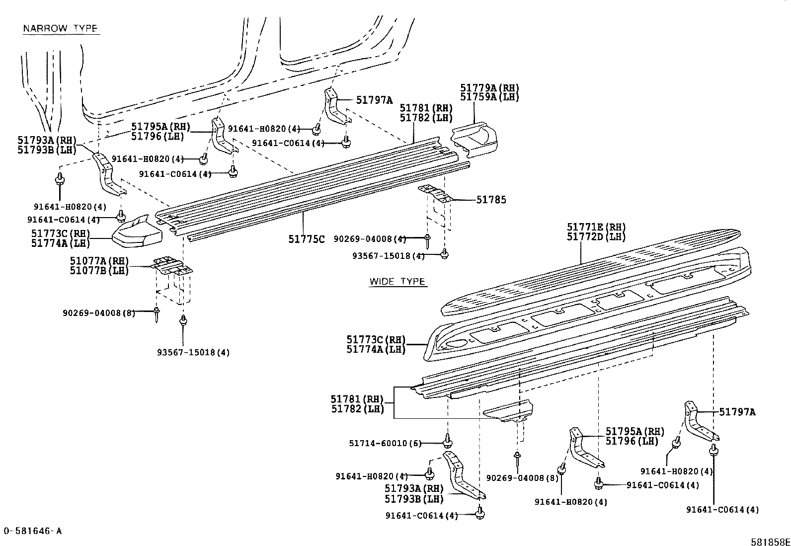  LAND CRUISER PRADO |  FRONT FLOOR PANEL FRONT FLOOR MEMBER