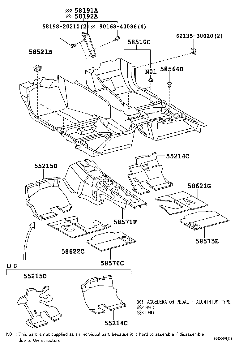  IS250 350 2 D |  MAT CARPET