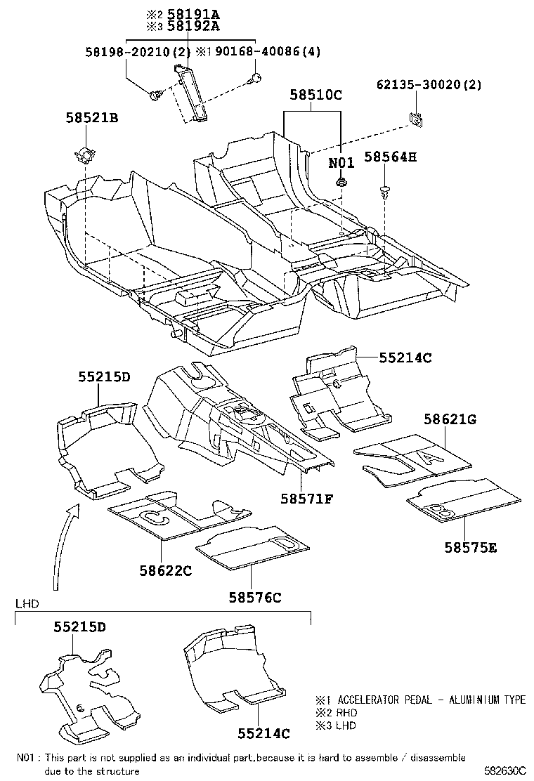  IS250 300 |  MAT CARPET