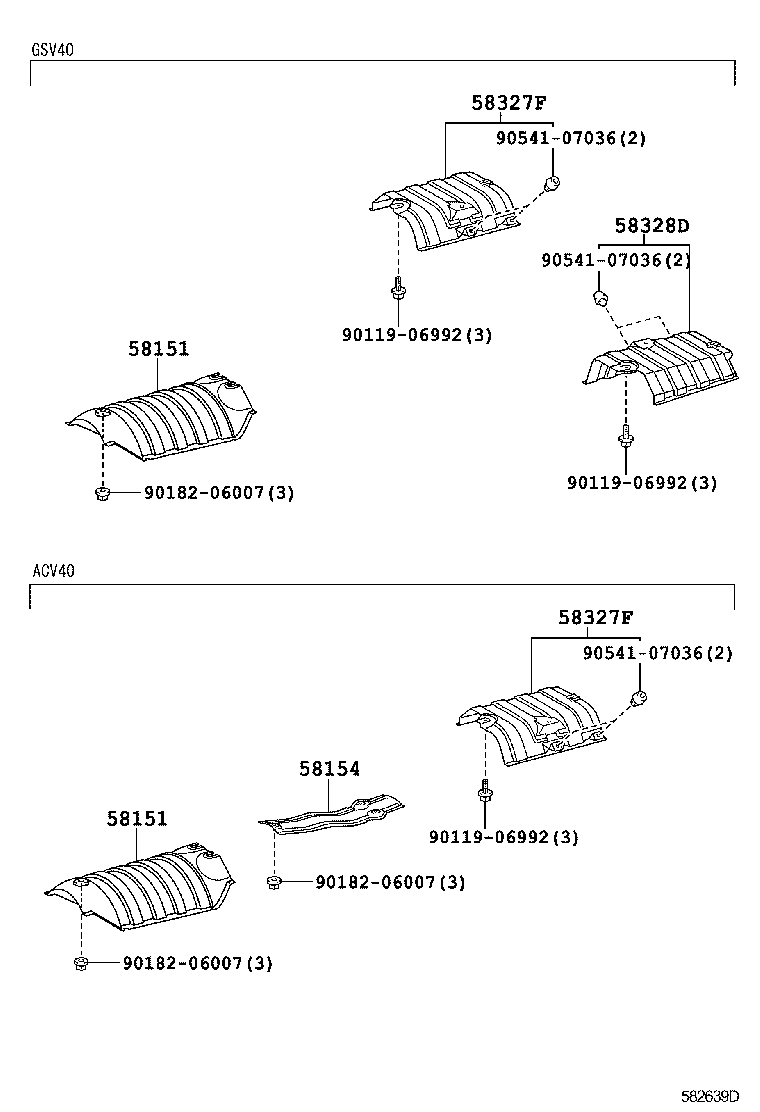  ES240 350 |  FLOOR INSULATOR