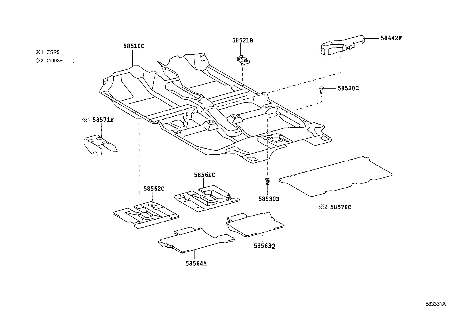  YARIS CHINA |  MAT CARPET