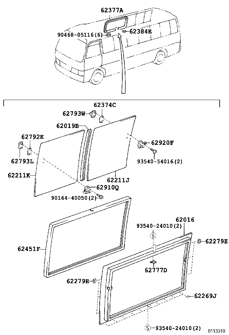  COASTER CHINA |  SIDE WINDOW