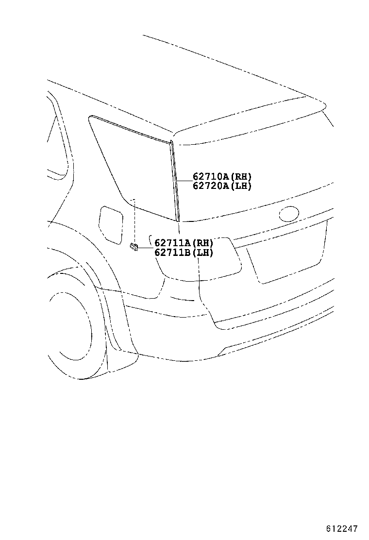  FORTUNER |  SIDE WINDOW