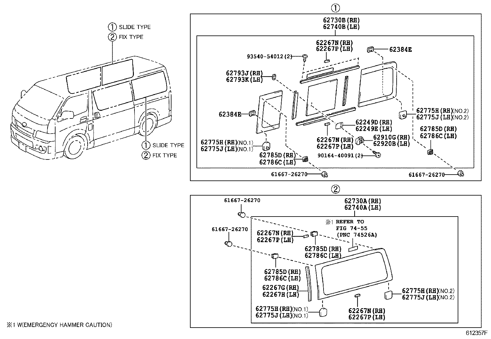  HIACE |  SIDE WINDOW