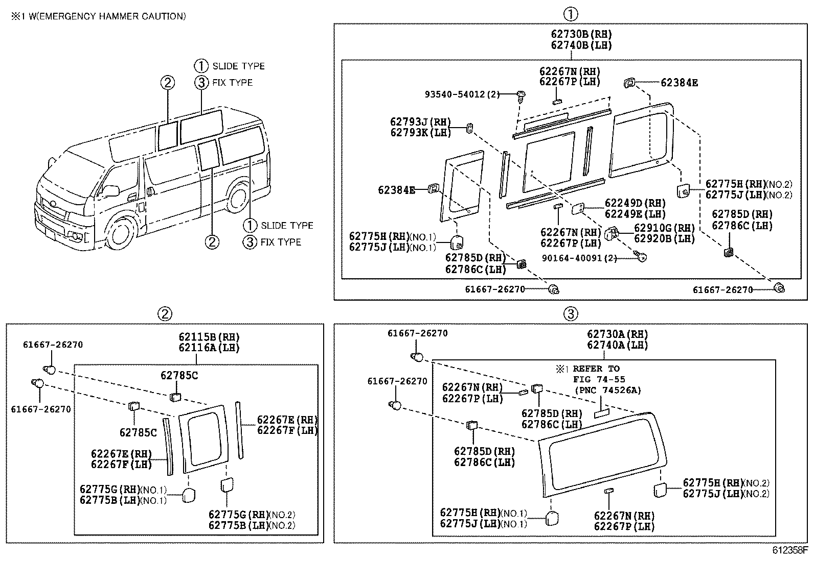  HIACE |  SIDE WINDOW
