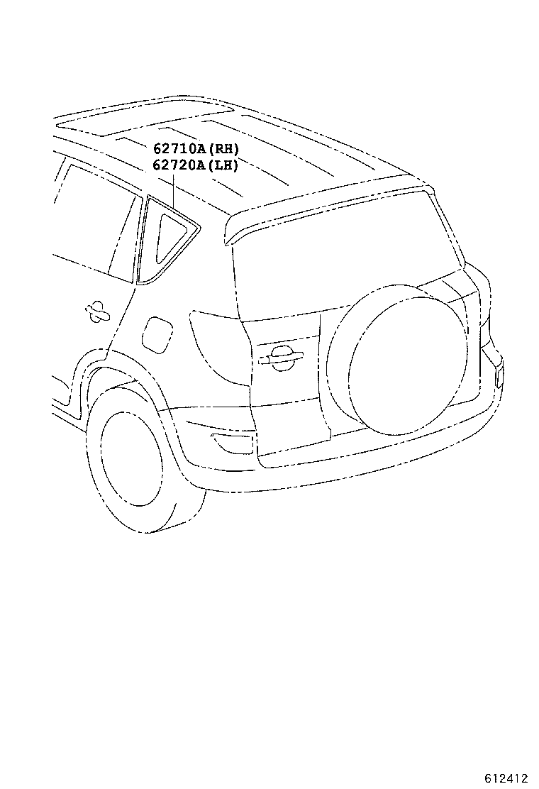  RAV4 |  SIDE WINDOW