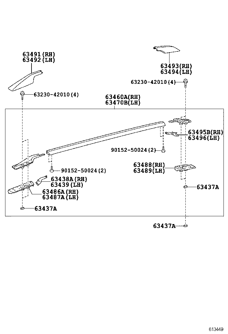  RAV4 CHINA |  ROOF PANEL BACK PANEL