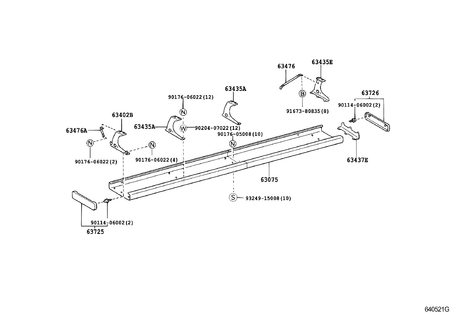  COASTER |  ROOM CURTAIN ROOM RACK