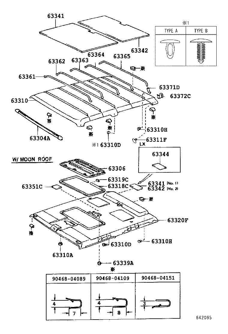  LAND CRUISER 70 |  ROOF HEADLINING SILENCER PAD