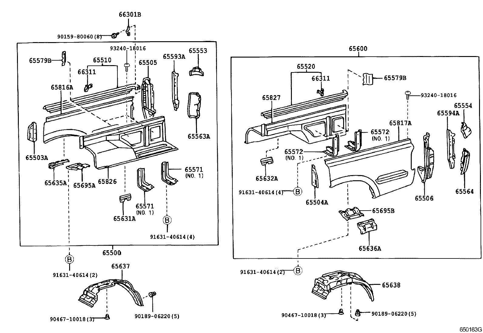  HILUX |  REAR BODY SIDE PANEL