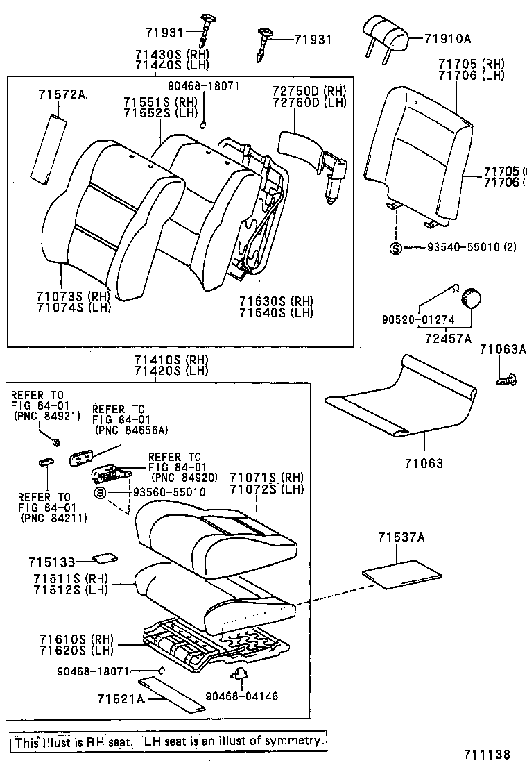  LAND CRUISER 80 |  SEAT SEAT TRACK