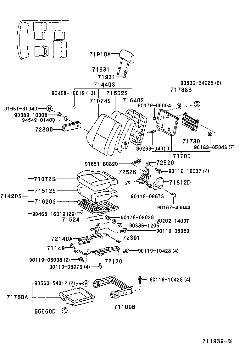  COASTER CHINA |  SEAT SEAT TRACK