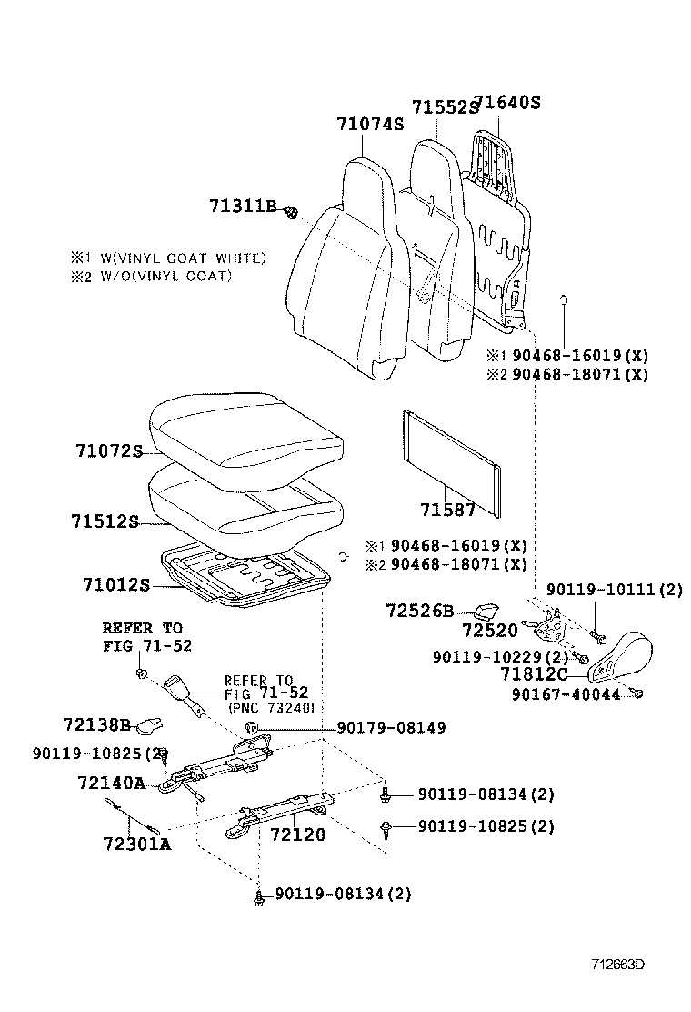  DYNA |  SEAT SEAT TRACK