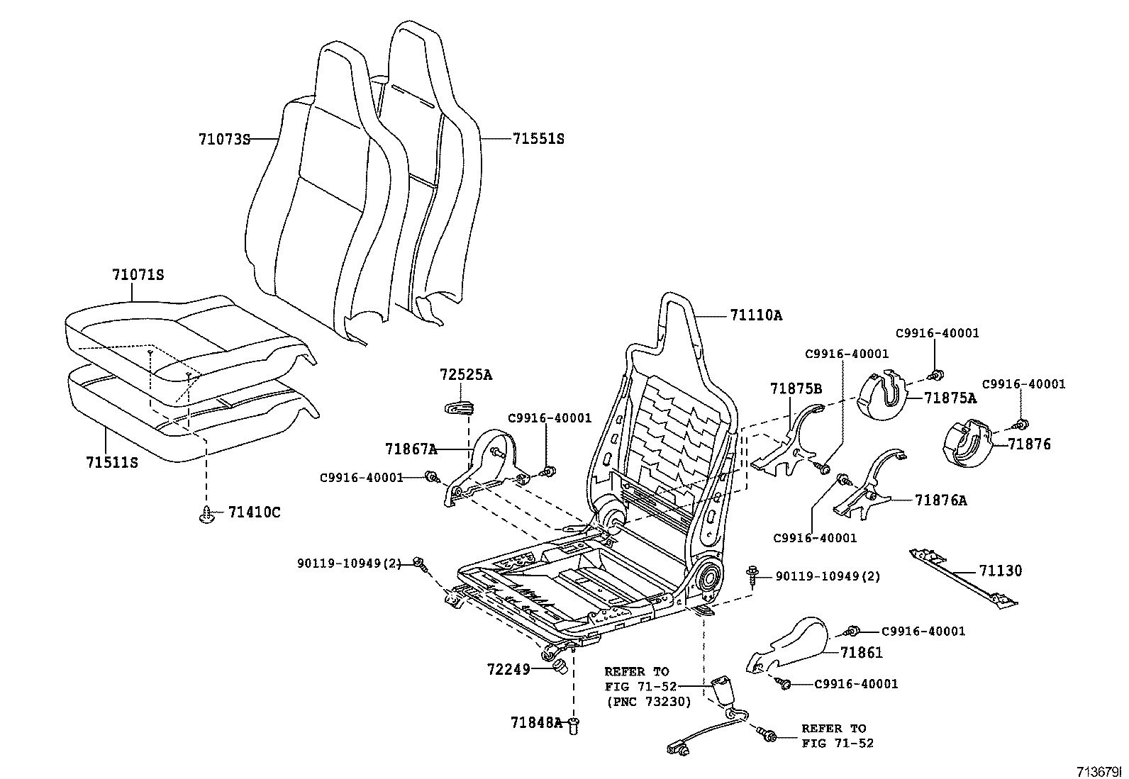  HIACE |  SEAT SEAT TRACK