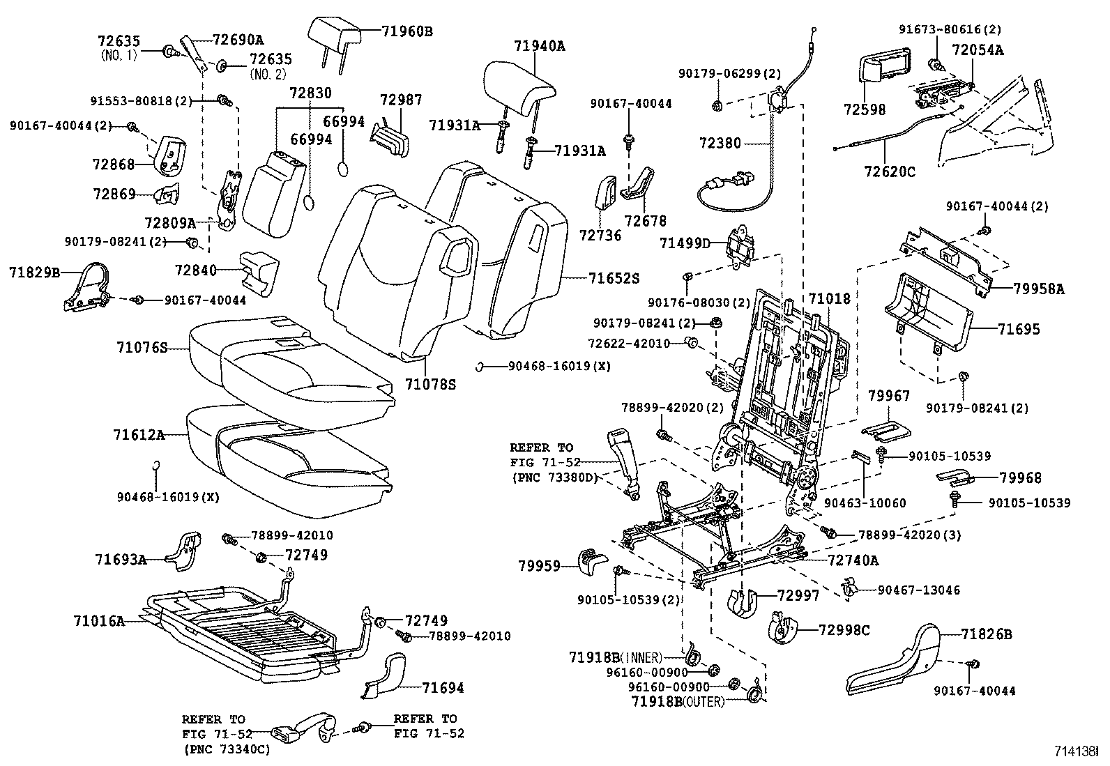  RAV4 |  SEAT SEAT TRACK