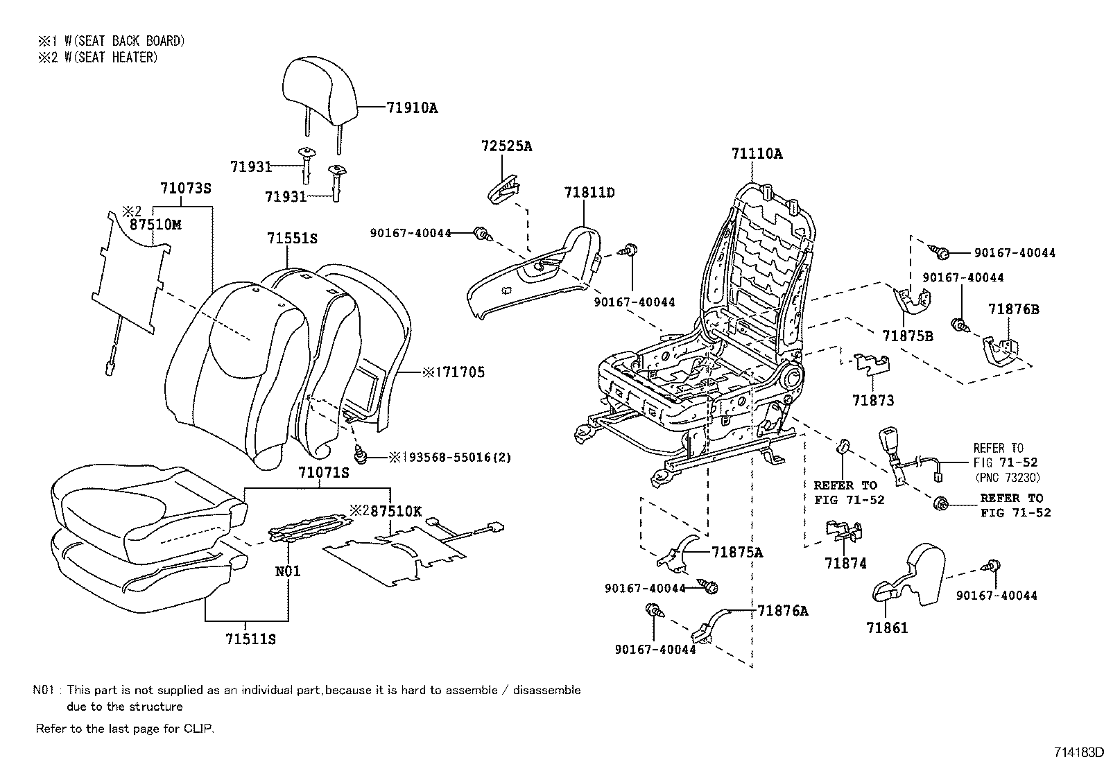  RAV4 |  SEAT SEAT TRACK