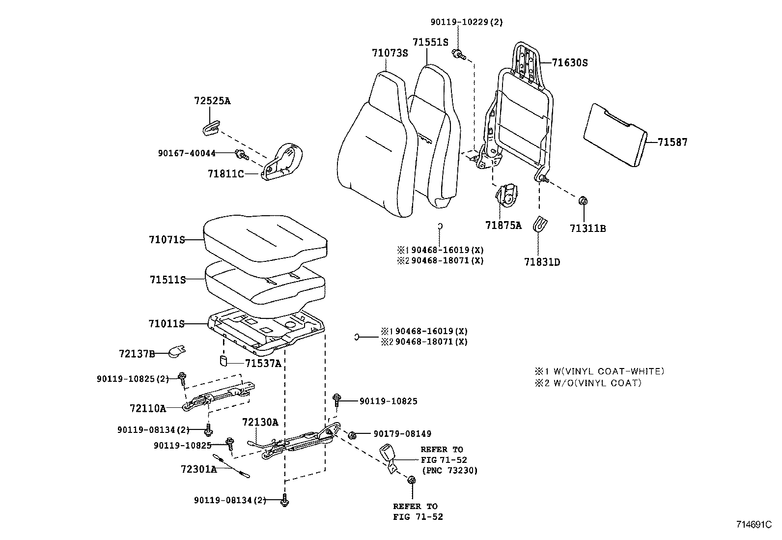  DYNA |  SEAT SEAT TRACK