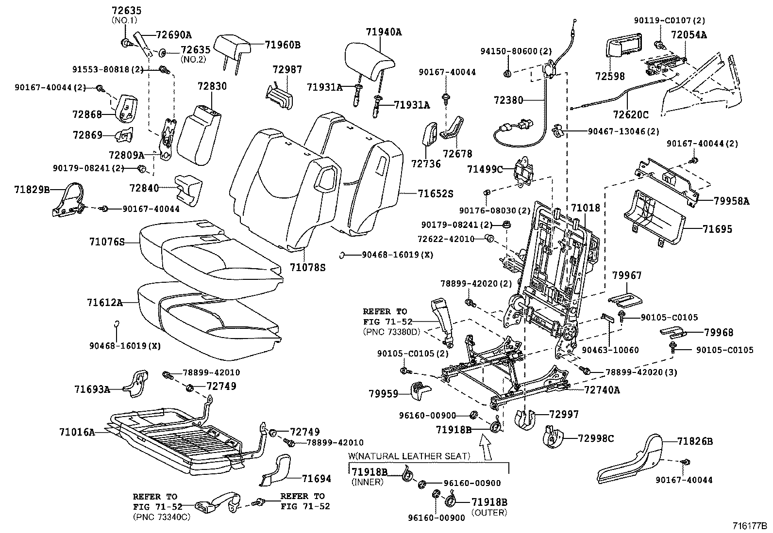  RAV4 CHINA |  SEAT SEAT TRACK