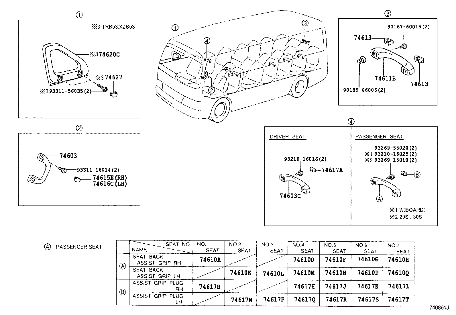  COASTER CHINA |  ARMREST VISOR